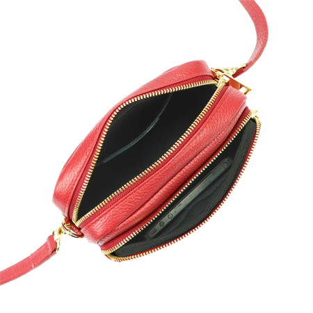 Torebka torebki skórzana skóra naturalna MiaMore damska