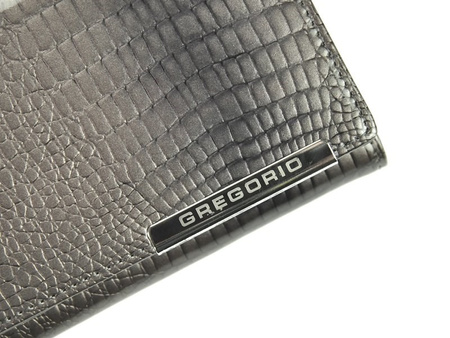 Gregorio portfel skóra naturalna czerwony Gregorio GF114 - kobieta