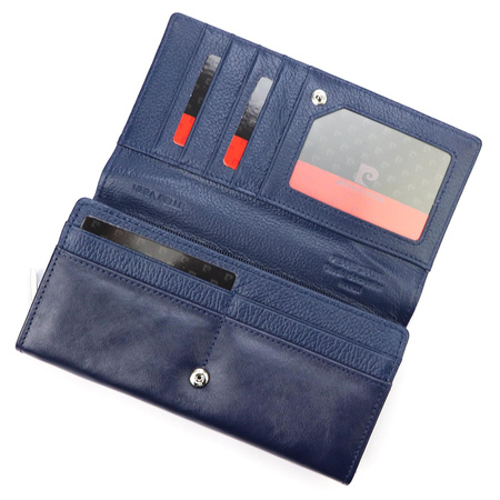 Portfel damski skórzany skóra naturalna Pierre Cardin