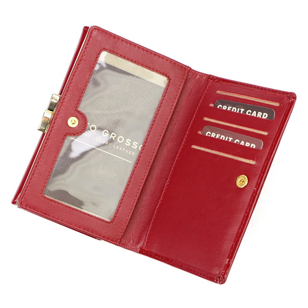 Portfel damski skórzany skóra naturalna Mato Grosso 