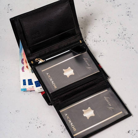 Portfel męski skórzany skóra naturalna  Peterson