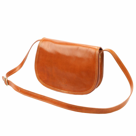 Florence torebka listonoszka skóra naturalna zielony