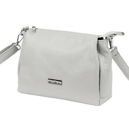 MiaMore torebka listonoszka skóra naturalna zielony