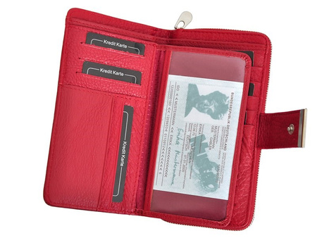 Portfel damski skórzany skóra naturalna Jennifer Jones 