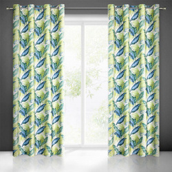 ZASŁONA GOTOWA BONNIE 140 X 250 CM ZIELONY