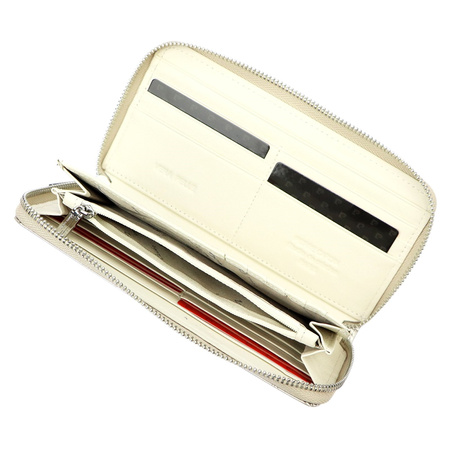 Portfel damski skórzany skóra naturalna Pierre Cardin