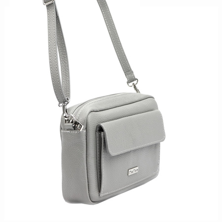 MiaMore torebka listonoszka skóra naturalna czerwony