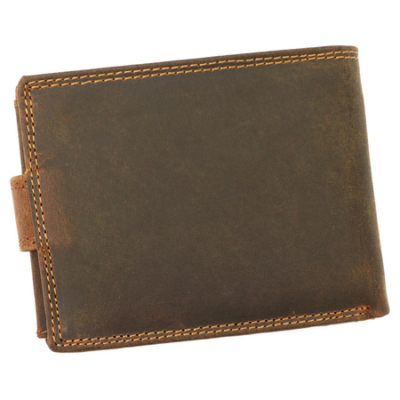 Portfel męski skórzany skóra naturalna Wild