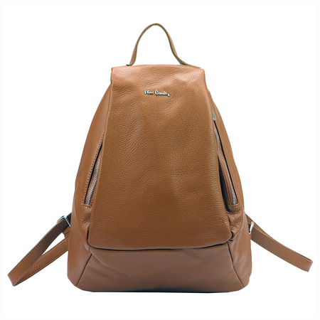 Plecak damski skórzany skóra naturalna Pierre Cardin