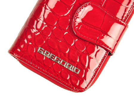 Gregorio portfel skóra naturalna czarny Gregorio BC-115 - kobieta