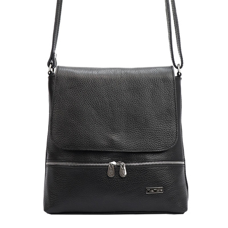 MiaMore torebka listonoszka skóra naturalna beżowy