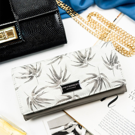 Portfel damski skóra naturalna skórzany Peterson