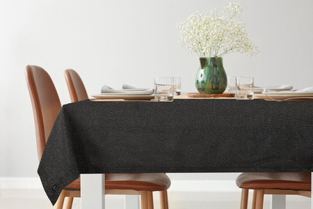 OBRUS STELLA 1 40 X 180 CM CZARNY