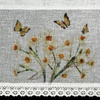 FIRANA GOTOWA FLORA 150 X 30 CM BIAŁY