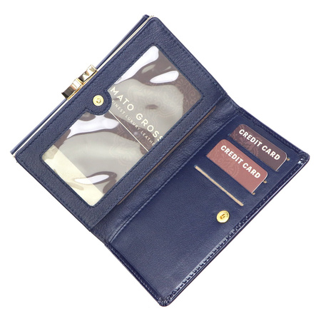 Portfel damski skórzany skóra naturalna Mato Grosso 