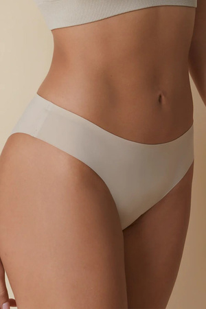 BIKINI 501 bezszwowe figi tierra-beż