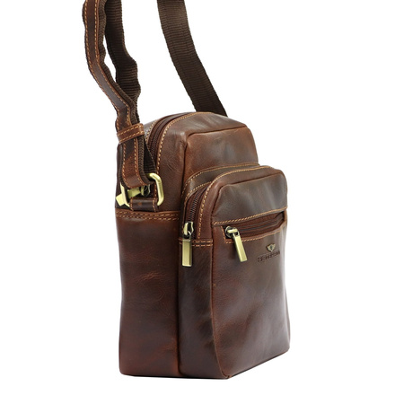 Torba saszetka listonoszka męska na ramię Peterson