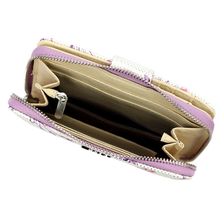 Portfel damski skórzany skóra ekologiczna Esiee 