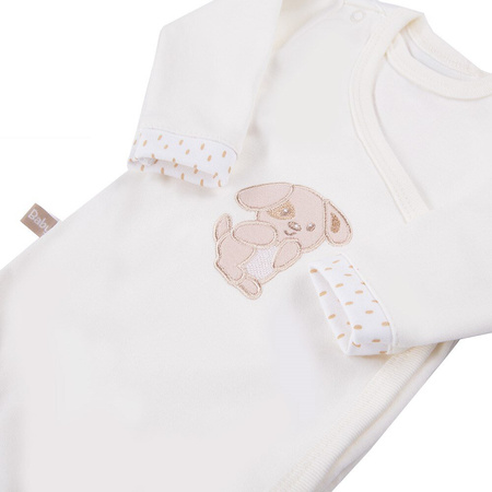 BODY niemowlęce wyprawka  NEWBORN REGL DŁ ECRU Ewa Klucze