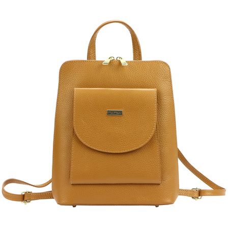 Plecak damski skórzany skóra naturalna MiaMore