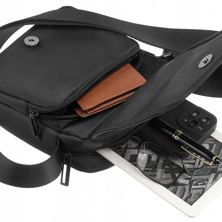 Torba saszetka listonoszka męska na ramię Peterson