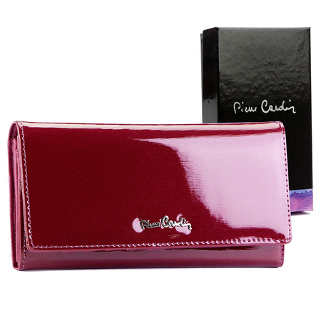 Portfel damski skórzany skóra naturalna Pierre Cardin