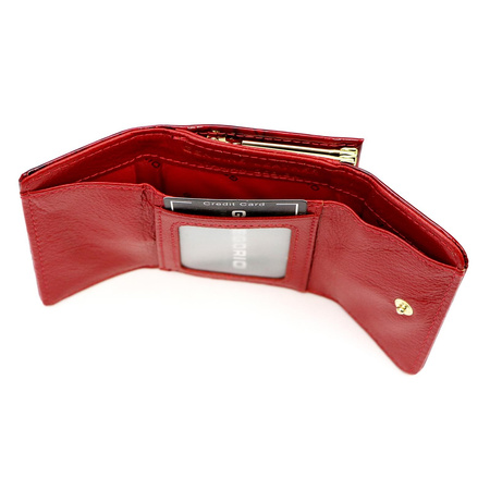 Portfel damski skórzany skóra naturalna Gregorio