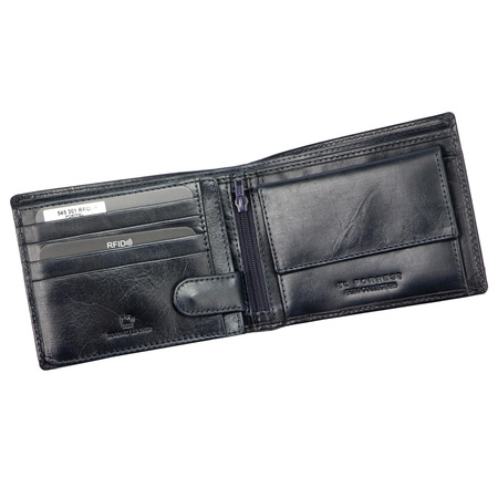 Portfel męski skórzany skóra naturalna El Forrest 