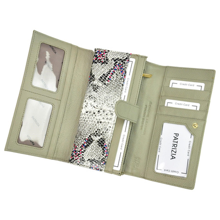 Portfel damski skórzany skóra naturalna Patrizia