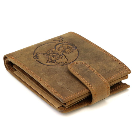 Portfel męski skórzany skóra naturalna Nordee