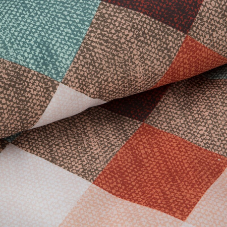 POŚCIEL D91 ALEXA 160 X 200 CM BRĄZOWY