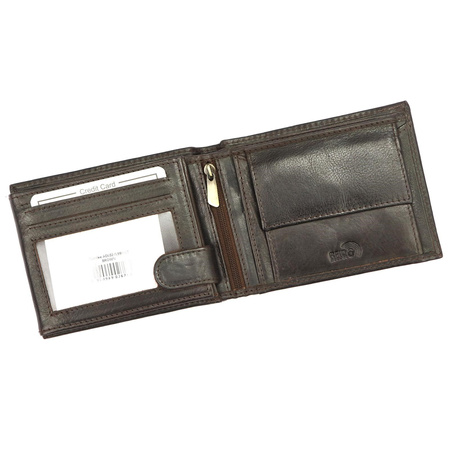 Portfel męski skórzany skóra naturalna Nordee