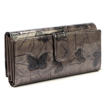 Portfel damski skórzany skóra naturalna Gregorio 