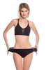 Figi bikini Flexy Fit 6000 BI majtki damskie czarne 