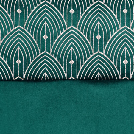 ZASŁONA GOTOWA D91 AGNES 140 X 250 CM TURKUSOWY