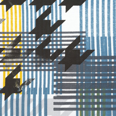 KOMPLET POŚCIELI W PUDEŁKU MANDY 160 X 200 CM NIEBIESKI