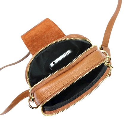 Torebka torebki skórzana skóra naturalna Gregorio damska