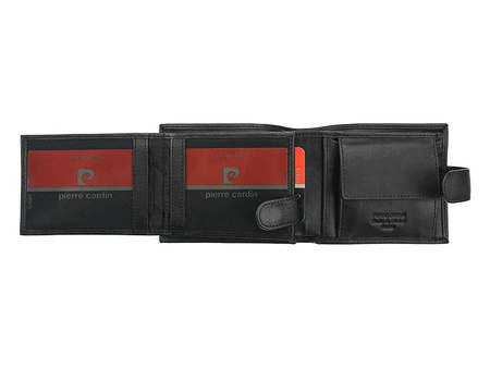 Portfel męski skórzany skóra naturalna Pierre Cardin