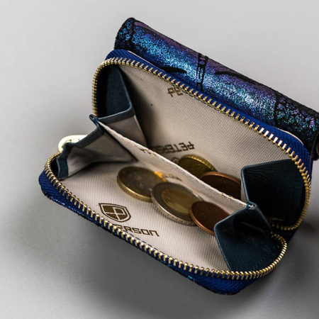 Portfel damski skórzany skóra naturalna  Peterson