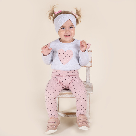 Legginsy bawełniane dla dziewczynki Oli Nicol 