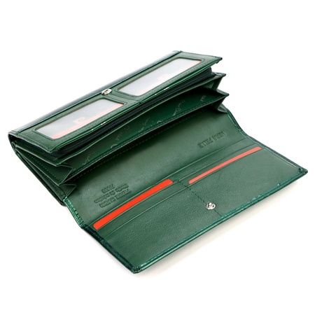 Portfel damski skórzany skóra naturalna Pierre Cardin