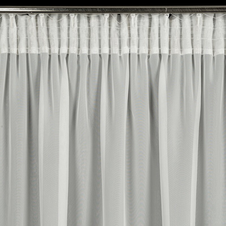 FIRANA GOTOWA ASTRA NA TAŚMIE 140 X 270 CM BIAŁY