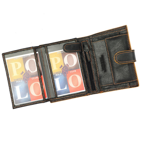 Portfel męski skórzany skóra naturalna Harvey Miller