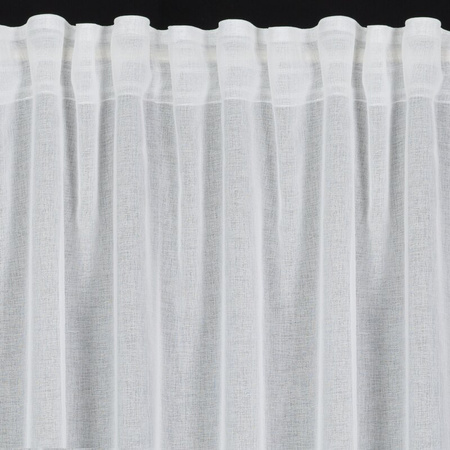ZASŁONA GOTOWA DOLLY NA TAŚMIE 140 X 270 CM BIAŁY