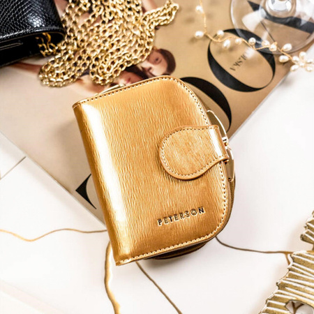 Portfel damski skórzany skóra naturalna  Peterson