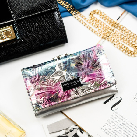 Portfel damski skóra naturalna skórzany Peterson