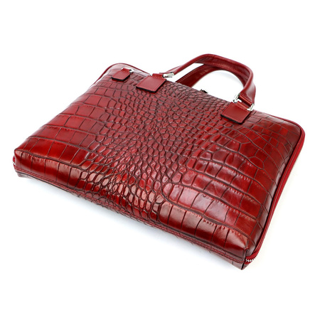 Teczka damska skórzana skóra naturalna Camilla