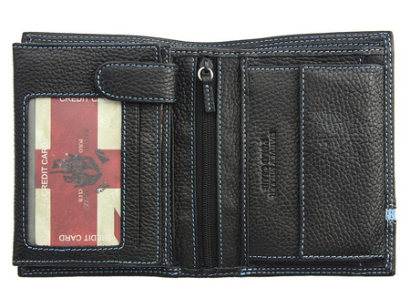 Portfel męski skórzany skóra naturalna Harvey Miller