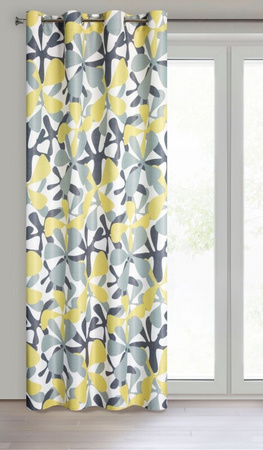 ZASŁONA GOTOWA D91 DORIN 140 X 250 CM BIAŁY