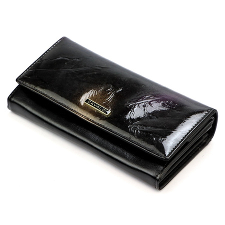 Portfel damski skórzany skóra naturalna + skóra ekologiczna Cavaldi 